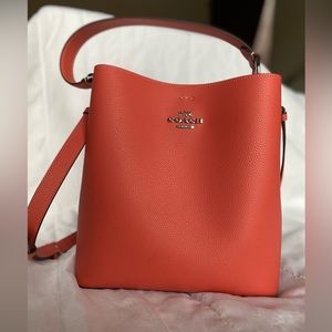 Coach Tangerine Town Bucket Bag, New without Tags